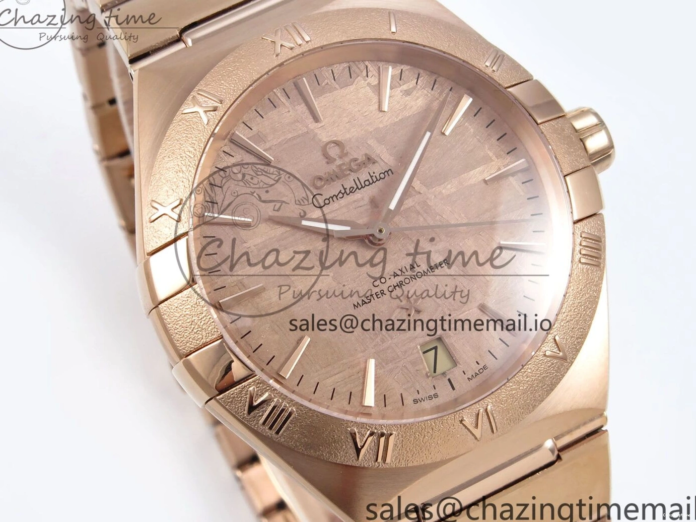 1224 Constellation 41mm RG ASWF 1:1 Best Edition RG Dial on RG Bracelet A Practical 7692